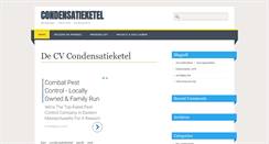 Desktop Screenshot of condensatieketel.com